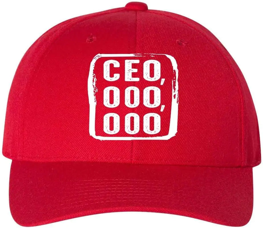 CEO,000,000 Embroidered Cap