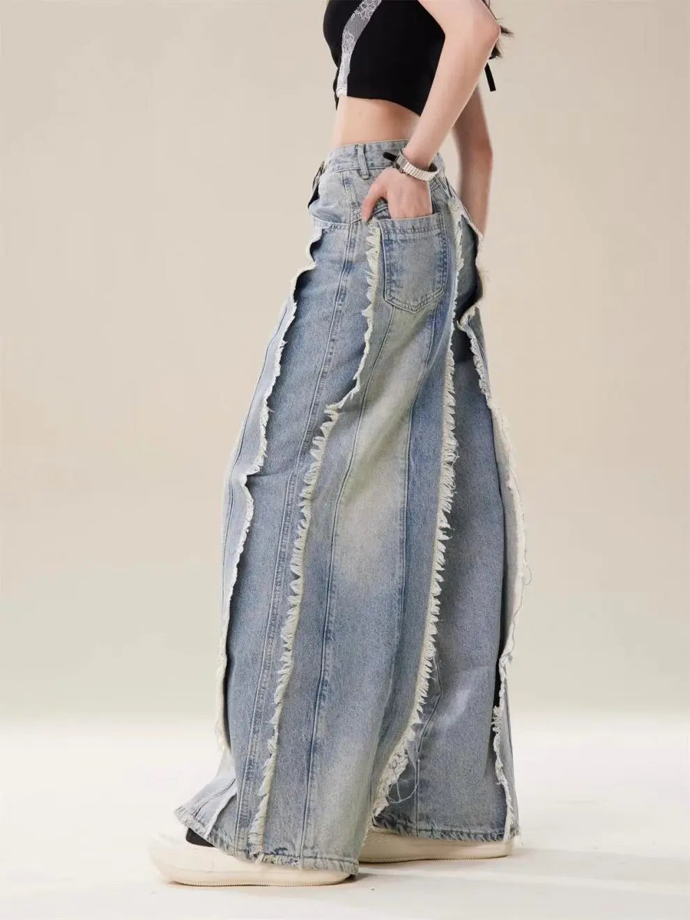 Womens Destroyed Jeans