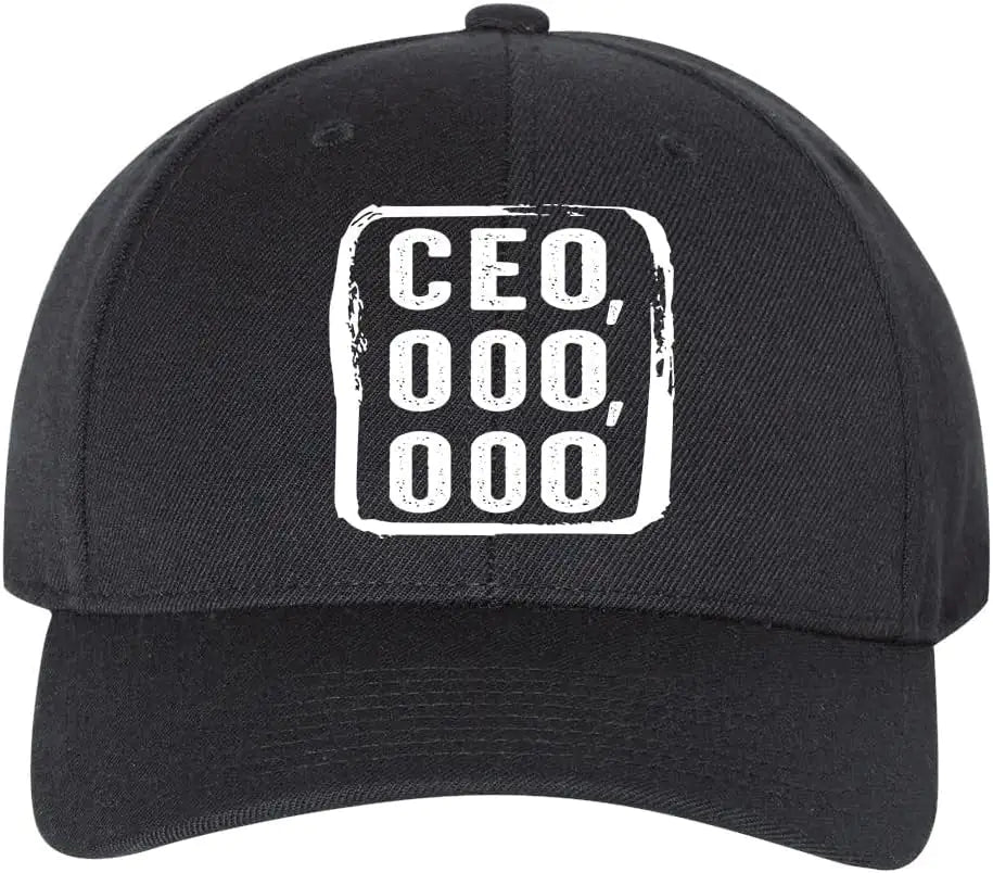 CEO,000,000 Embroidered Cap